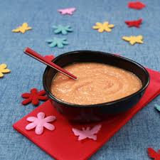 Puree De Patate Douce Carotte Et Cabillaud Recept Zoete Aardappel Voedsel Ideeen Kabeljauw