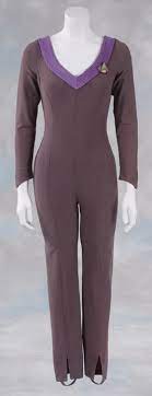 Deanna Troi Tng Lavender Jumpsuit Star Trek Cosplay Star Trek Party Designer Jumpsuits