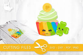 Dxf file for silhouette users.you can open this with the free software version of silhouette. Rainbow Cupcake Graphic By Prettycuttables Creative Fabrica Rainbow Cupcakes Craft Club Svg Free Files