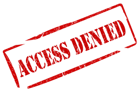 Image result for deny access to club