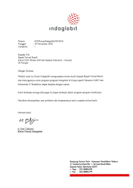Atas perhatiannya, kami ucapkan terima kasih. Surat Ucapan Terima Kasih Kepada Donatur With 1131x1600 Resolution