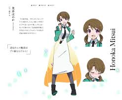 Honoka Mitsui Mahouka Koukou No Rettousei Anime Character Design Anime Characters Character Design
