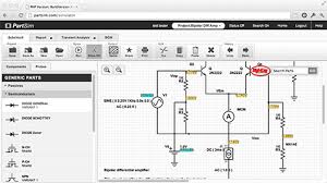 Partsim Circuit Simulator Nursing Student Tips Electronics Circuit