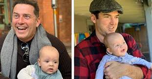 Karl stefanovic is set to become a father for the fourth time, one year after he married new love stefanovic reportedly underwent a vasectomy back in 2010 and is understood to have had two. Sylvia Jeffreys And Peter Stefanovic S Photos Of Their Baby Boy Oscar Australian Women S Weekly