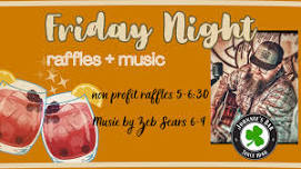 Friday Night Music by Zeb Sears + Non-Profit Raffles!