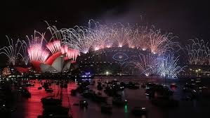 New Year S Eve Fireworks Seen From Space Lifestyle Seen