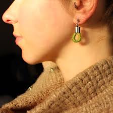 Fribble alpaca earrings