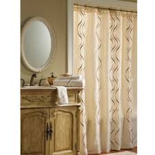 Croscill Dante Champagne 72 Inch X 84 Inch Fabric Shower Curtain Shower Curtain Curtains Fabric Shower Curtains