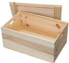 Cheap Unfinished Wood Storage Box With Simple Design Home Interiors Wood Storage Box Wooden Boxes Diy Wood Box