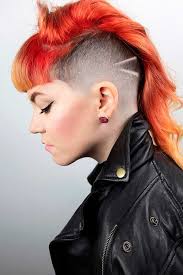 Long hair on top and short sides. 48 Stylish Undercut Women Hair Ideas