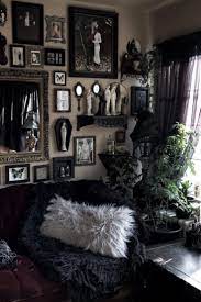 Magnificent Modern Gothic Style Living Room Design That Dominated By Luxurious Interiors Freshouz Com In 2021 Gothic Home Decor Goth Home Decor Dark Home Decor