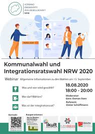 Wir beantworten die wichtigsten … Kommunalwahl Und Integrationsratswahl Nrw 2020 Vez Nrw E V