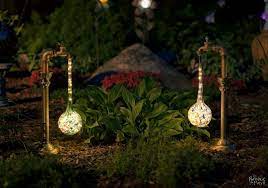 Diy Waterdrop Solar Garden Lights The Navage Patch Solar Lights Garden Solar Lights Diy Diy Garden Projects