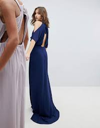 Tfnc High Neck Maxi Bridesmaid Dress With Fishtail Neck High Tfnc Bridesmaid Dresses