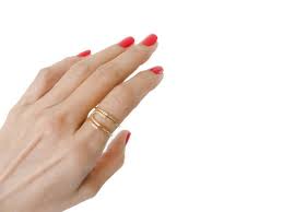 Bague index pour signe de main, numéro pour le signe en unicode: Bague Remplie Dor Index Women Rings Adjustable Gold Ring Etsy