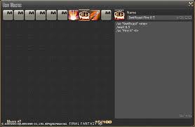 Februus Beauregard Blog Entry How To Create Macros Macro Basics Final Fantasy Xiv The Lodestone