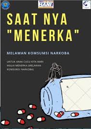 Saatnya Melawan Konsumsi Narkoba Poster Desain Poster Ilustrasi Poster