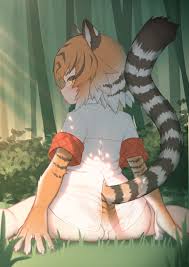 Kemono Friends Tiger squirts on camera
