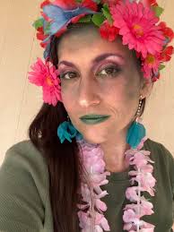 Tierra has permanent eye liner! She BIG girl!