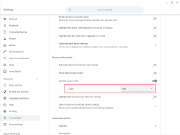 To invert colors on your chromebook, you just need to change a single setting, which can be found in the accessibility features menu. How To Change Chromebook Cursor Mouse Color Chrome Story