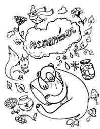 November Coloring Page Fall Coloring Pages Coloring Pages Free Coloring Pages