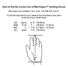 Machingers Quilting Gloves For Free Motion Sewing