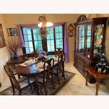Favorite this post jul 22. Thomasville Dining Table Set Of 6 China Cabinet Aptdeco