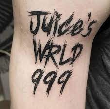 Juice previously explained that 999 is contrary to the. Juice Wrld Tattoo Designs Tataraos