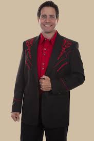 Scully Mens Vanquish Jacket Crimson