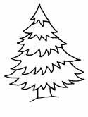 You can draw any pattern. Trees Coloring Pages