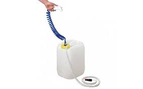 Spiral Mobildusche Mobile Dusche Tauchpumpe Wasserkanister