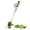 The milwaukee string trimmer comes with two different speed settings to handle different grass thickness and power requirements. 1