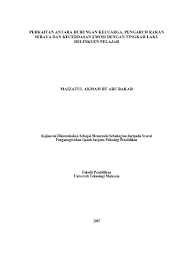 Dapatan analisis regresi pelbagai dalam jadual 3 menunjukkan bahawa sebanyak 0.02 atau dua peratus. Top Pdf Perkaitan Antara Hubungan Kekeluargaan Pengaruh Rakan Sebaya Dan Kecerdasan Emosi Dengan Tingkah Laku Delinkuen Pelajar Sekolah Bestari Di Daerah Pontian 1library