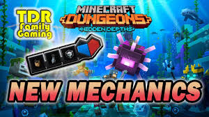Hidden depths is a paid dlc for minecaft dungeons released on may 26, 2021, the 1st year anniversary of minecraft dungeons. New Mechanics Hidden Depths Dlc Minecraft Dungeons Youtube