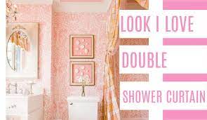 With that said, the best shower curtains dry quickly, are easy to clean, and have a tasteful appearance.we rounded up standout picks for every budget and style, including modern, boho, farmhouse, and graphic options. Looks I Love Double Shower Curtain At Home With Ashley