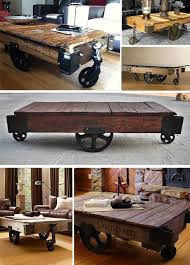 Rustic Rail Cart Coffee Tables Brittany Stager Cart Coffee Table Rustic Coffee Tables Coffee Table