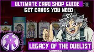 Duel against over 150 iconic duelists including yami yugi, seto kaiba, yami marik, yubel, and soulburner! Yu Gi Oh Legacy Of The Duelist Card Shop Guide Youtube