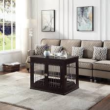 Sort by best seller newest price rating featured. Unipaws Pet Crate End Table Wooden Wire Dog Kennel With Pet Bed Overstock 25717286