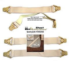 Adjustable Sheet Mattress Corner Straps With Patented Gripper Clasps Made In The Usa Check Out Thi Fitted Bed Sheets Bedding Accessories Adjustable Mattress