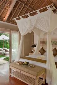 Puri Sunia S Nandini Villas Come With Heavenly Canopied Beds Balinese That Shabby Chic Decor Bedroom Romantic Bedroom Design Master Bedroom Inspiration Modern