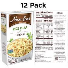 Near east spanish rice pilaf is delicious. Amazon Com Near East Rice Pilaf Mix Original 6 9 Ounce Pack Of 12 Boxes Grocery Gourmet Food