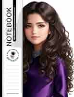 Composition Notebook College Ruled: Create an Avatar with Brown Eyes, Wavy  Purple Hair, Classic Black Dress, Modern Estilist, 10 Years Old Appearance,  Size 8.5x11 Inches, 120 Pages : Wise, Fannie: Amazon.de: Books