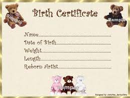 1 35 Gbp Teddy Bear Birth Certificate Certificates 4 Reborn Fake Baby Approx 7 X 5 Eba Birth Certificate Template Birth Certificate Fake Birth Certificate