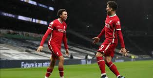 Liverpool, tottenham hotspur stadı'nda konuk olduğu tottenham'a karşı 45+4. Gdklhuaqxmadnm