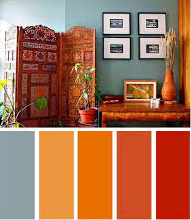Una Paleta De Colores Calidos En Especial En La Gama De Los Tonos Terreos Idea Paletas De Color Naranja Colores De Casas Interiores Paletas De Colores Calidos