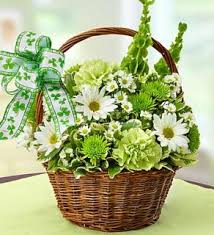 Patrick day flower arrangement click on the following. St Patricks Day Flower Bouquet Delivery Commack Ny Commack Florist Commack Ny St Patricks Day Flowers