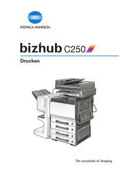 Up to date and functioning. Konica Minolta Bizhub C250 Handbucher Manualslib