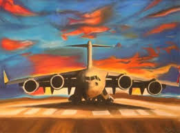 Painting Of A Plane Art Mexican Artists Fine Art America