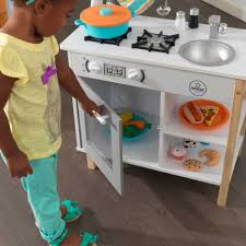 Designed for children ages 3 to 8 years. Kidkraft All Time Play Kitchen With Accessories