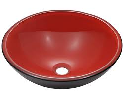 606 double layer glass vessel sink